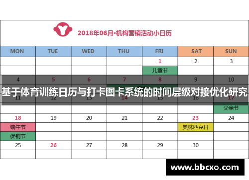 基于体育训练日历与打卡图卡系统的时间层级对接优化研究